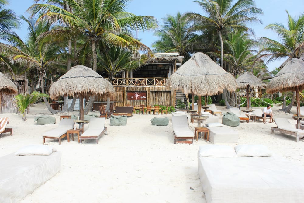 Tulum's boho hotel zone